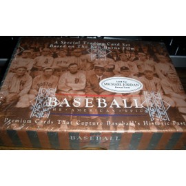 Baseball The American Epic - 81 Upper Deck Historic Baseball Card Set