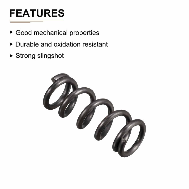 DTGN 1.2x8x20mm(DxODxL) Compression Spring - 20Pack - Good for Machinery