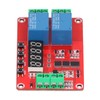 Time Delay Relay Multi Functional 2-Channel Self Lock Cycle Timing
