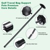 Golf Travel Bag Support Pole 28-41.7 Inch Adjustable Length Golf