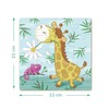 Dodo D300163 Educational Giraffe Puzzle 16 Pieces, Various
