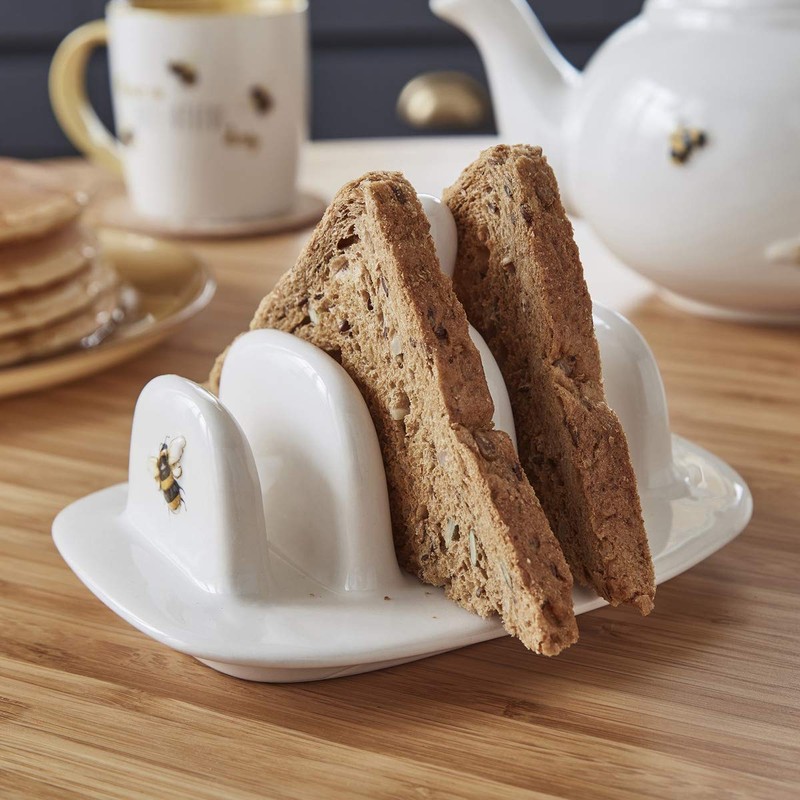 Cooksmart British Designed Ceramic Toast Rack | Toast Holder Perfect