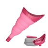 TRIPTIPS Pee Conch Foldable Female Urinal Device Portable Urinal for