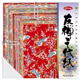 Showa Grim 83-0603 Chiyo Paper Wrinkled Paper Yuzen 5.9 inches (150 mm)