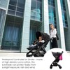 Universal Stroller Sun Shade Cover - UPF50+ Waterproof Adjustable Pram