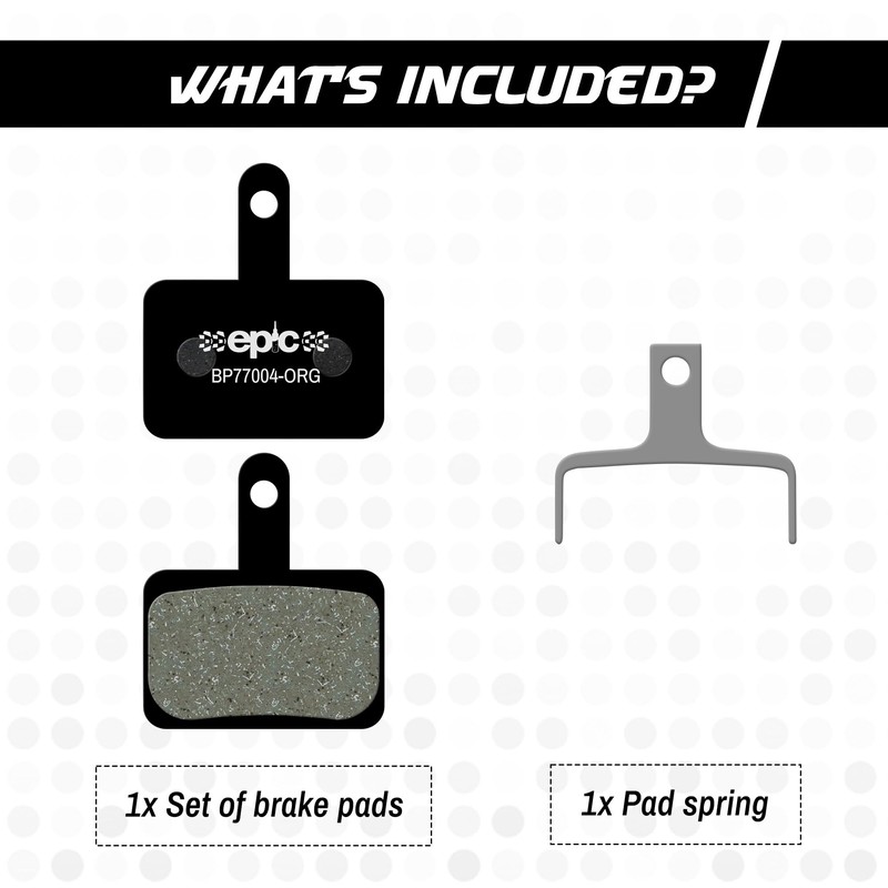 epic Disc Brake Pads for Shimano Brakes | B01S, B05S,