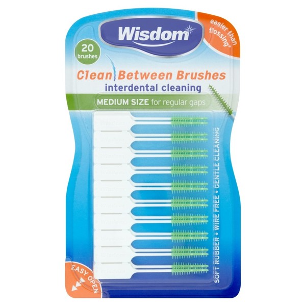 Wisdom Zahnbürsten zur Reinigung der Zahnzwischenräume