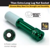 Titan 21122 1/2-Inch Drive x 22mm Non-marring Impact Extra-Long Lug