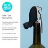 TrueZoo Allie the Black Cat Double Hinged Corkscrew, Novelty Wine