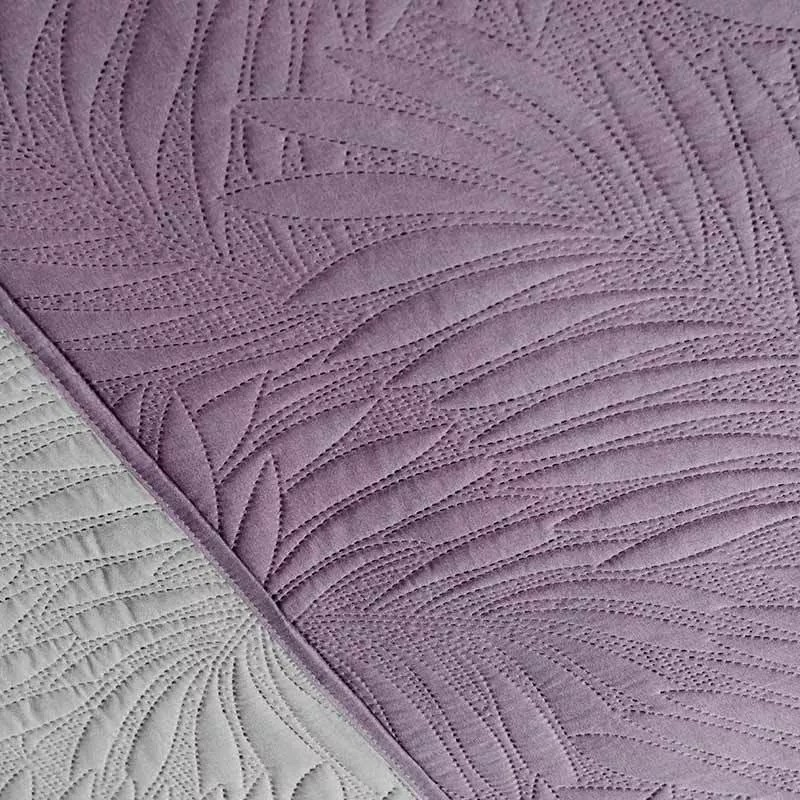 Vianney Edredon Malva King Size Doble Vista Lila Vianney