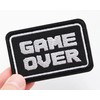 Game Over Patch, Velcro (Velcro/Velcro) Removable, Military Airsoft Game-Based Funny