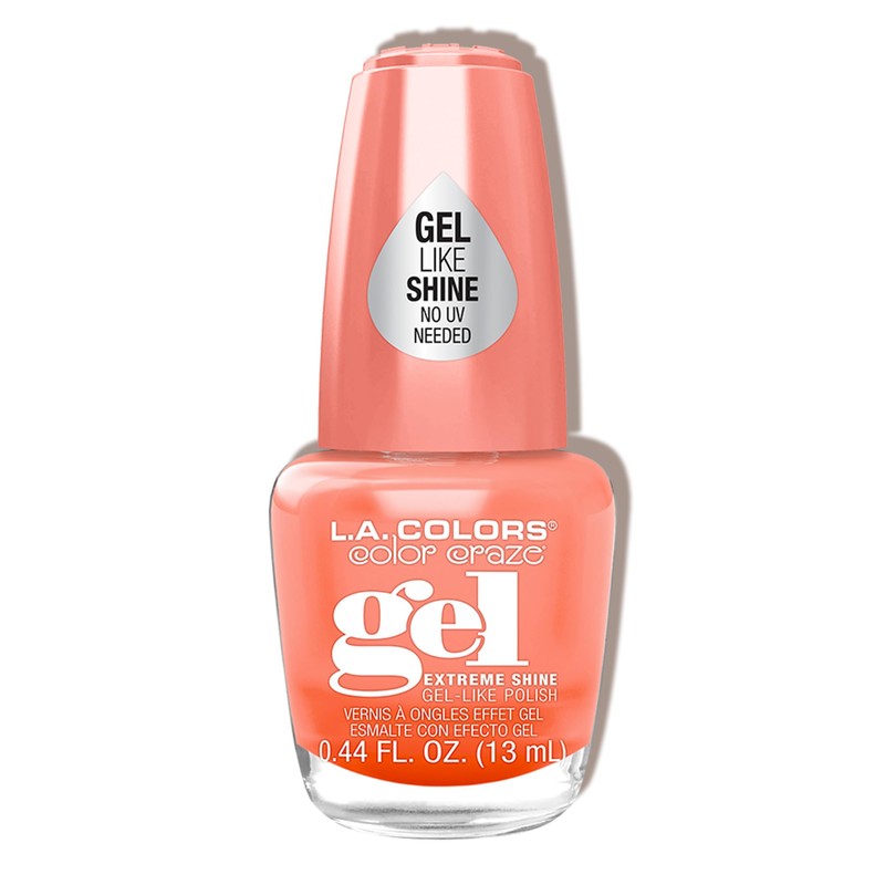 L.A. COLORS Color Craze Extreme Shine Gel Polish, Good Vibes