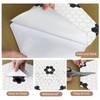 MORCART Peel and Stick Floor Tile-20 Pcs, Hexagon Waterproof Vinyl
