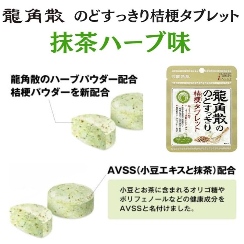 Ryukakusan Throat Refreshing Tablet, Sugarless, 1 Honey Lemon Flavor, 1