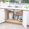 SIKADEER 31" x 19" Under Sink Mat Waterproof, Silicone Mat