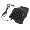 One Handed Gaming Keyboard 35 Keys Portable Gaming Keypad Backlight