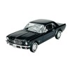 Welly Ford Mustang Coupe 1/2 Black 1964 1/24 Metal Model