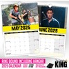 The Calendar King // Bryn Diesel - A4 Size 2025