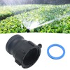 EATAKWARD Cam and Groove Fitting 2 Inch IBC Tote Adapter