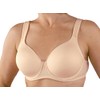 Post Mastectomy Seamless Molded Underwire Bra Blush Beige