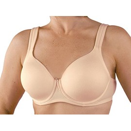 Post Mastectomy Seamless Molded Underwire Bra Blush Beige
