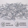 SKIR'CO Countersunk Aluminium Blind Rivets 4.0 x 12 mm Steel