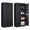 AFAIF Metal Storage Cabinets with Locking Doors,71" Tall Garage Cabinet