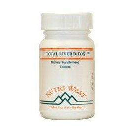 Total Liver D-Tox - 180 Tablets by Nutri West