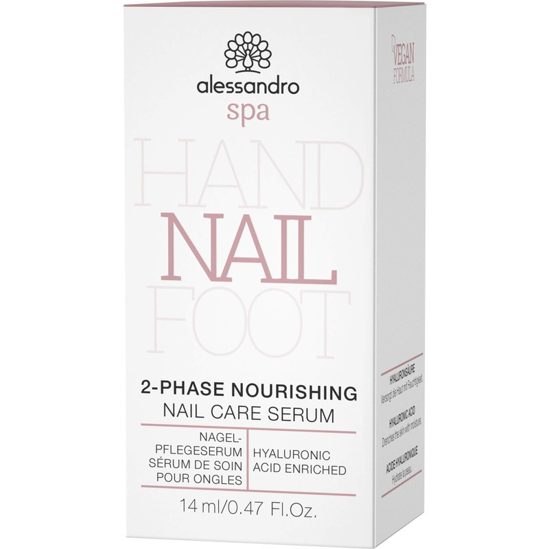 Spa 2-Phase Nourishing Nail Serum - Nail Care Serum for