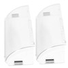 OSALADI 2pcs Adjustable Air Vent Deflectors Magnetic Ac Vent Covers