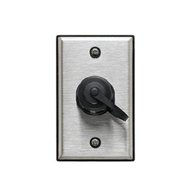 Leviton 1-Port Single Gang DuraPort Industrial Outlet Kit, D670K-1S1