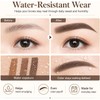 Kit Sello Cejas Doble Color Impermeable 3 Pares Plantillas 02