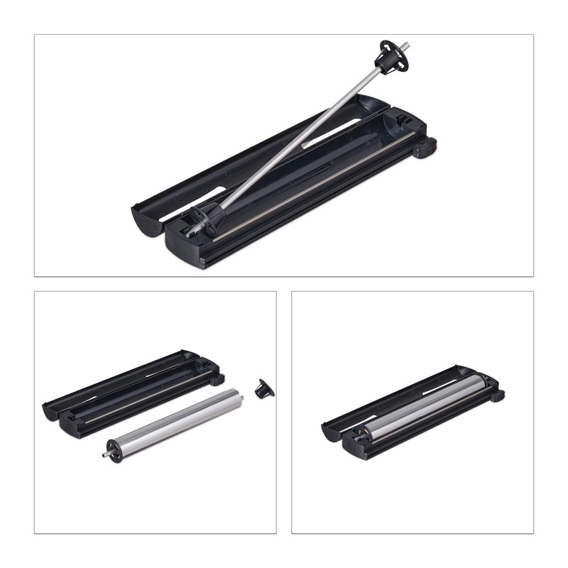 Relaxdays 10034375 Cutter Set of 2 for Aluminium and Cling