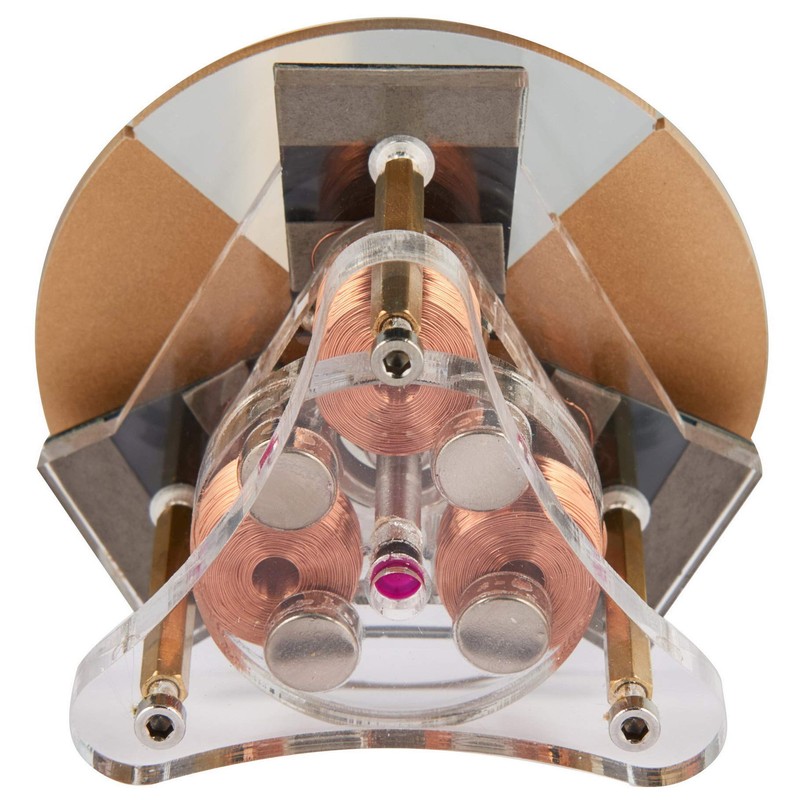 Sunnytech Solar Vertical Disc Shape Mendocino Motor Educational Model Science