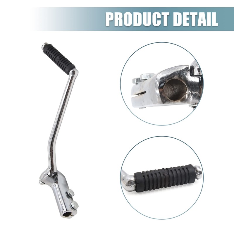 sourcingmap 15mm Shaft Dia Motorcycle Engine Kick Start Lever Pedal