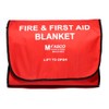 MFASCO Emergency Fire Blanket Kit - Fire Retardant Blanket Vertical