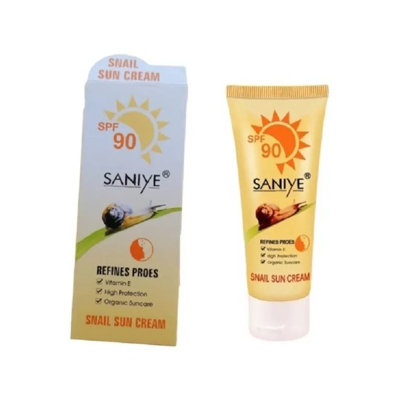 Bloqueador Protector Solar Spf Baba Caracol Vitamina