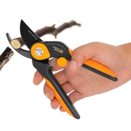 GrenPRO Bypass Pruning Shears SK-5 Steel, 35mm Heavy Duty Garden Shears with Titanium Coated Blades, Rust-Resistant & Ergonomic Handles for Gardening