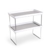 Unbranded Laundry Shelf Organizer Metal Frame Space Saver Detergents Baskets