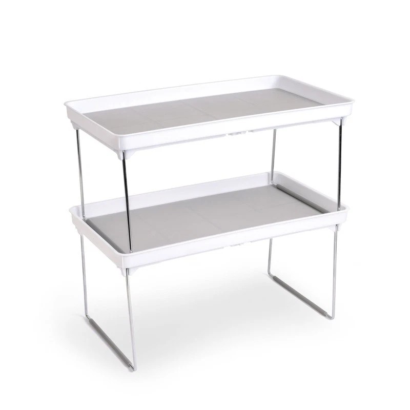 Unbranded Laundry Shelf Organizer Metal Frame Space Saver Detergents Baskets