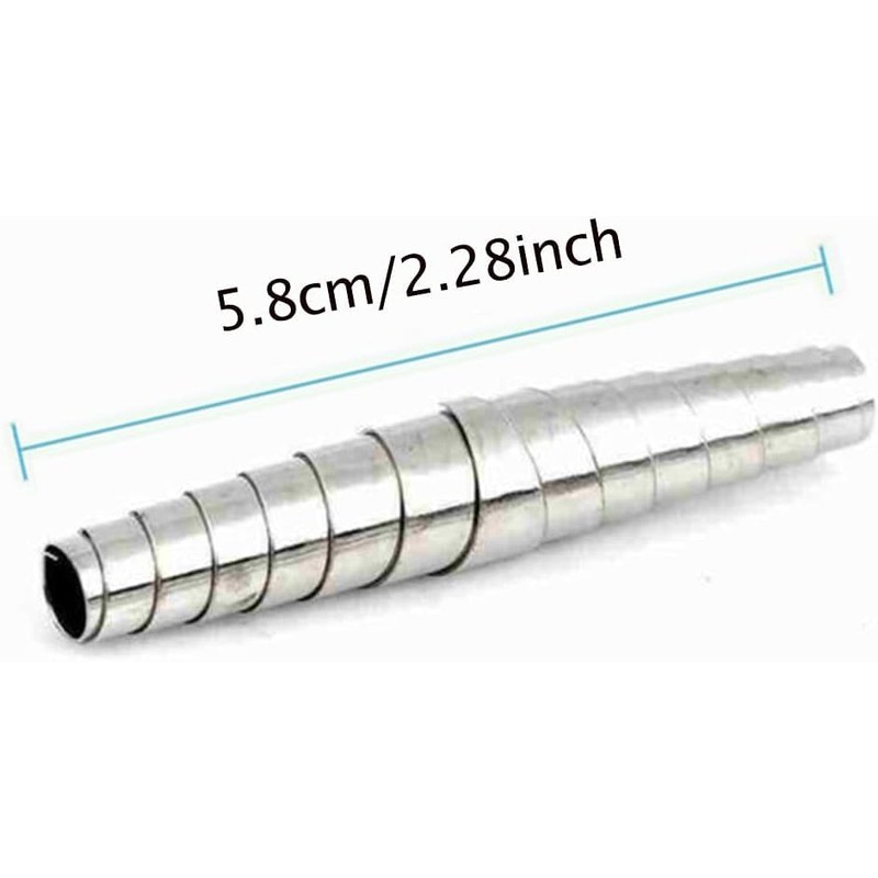 6Pcs Silver Replacement Volute Spring Stainless Steel Pruner Replacement Spring,