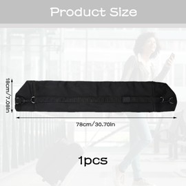 TYVOM Neck Travel Pillow Stuffable With Clothes, Multifunctional U Shaped Neck Pillow for Travel with Adjustable Straps for Extra Luggage Travel Essentials