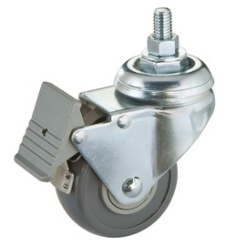 3/8 STEM LOCK SWIV CASTER 4PK