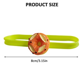 bjsdkff 18 Pcs Stretchable Drink Markers，Wine Glass Charms Markers Drink Markers Glass Cup Wine Glass Bottle Strip Tag Marker, Suitable for Bottle Identification for Parties Or Families (Food)