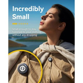 Hollyland LARK M2 DUO 2-Person Wireless Combo Microphone System (Shine Charcoal) Bundle with 12 Inch Flexible Waterproof Tripod for Content Creators (2 Items)