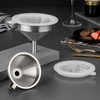 Ultra Fine Funnel Filter Sieve Filter Kitchen Strainer: 100 200