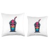 Slushi - Slush Cup Throw Pillow