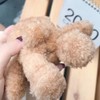 Plush 3D Brown Bear Case Cover Cute Winter Cartoon Case
