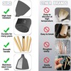 Umite Chef Silicone Kitchen Utensil Set, 34PCS Heat Resistant Kitchen