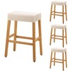 YISUN Stool Covers Rectangle - 4 Pack Stretch Waterproof Saddle